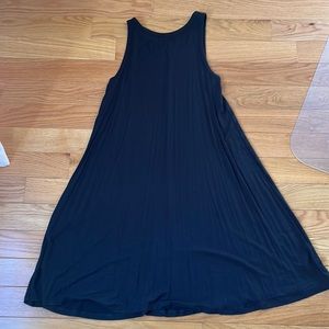 Black swing dress